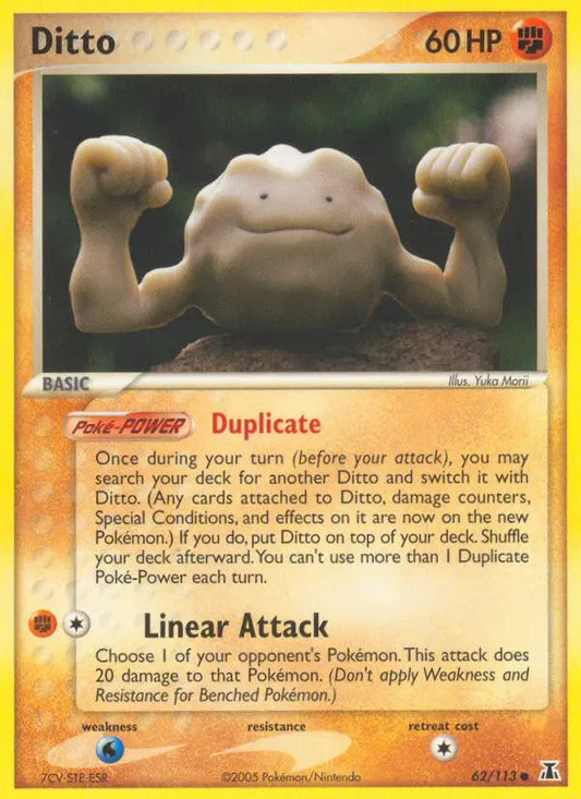 Ditto 62 Delta Species Pokesingles