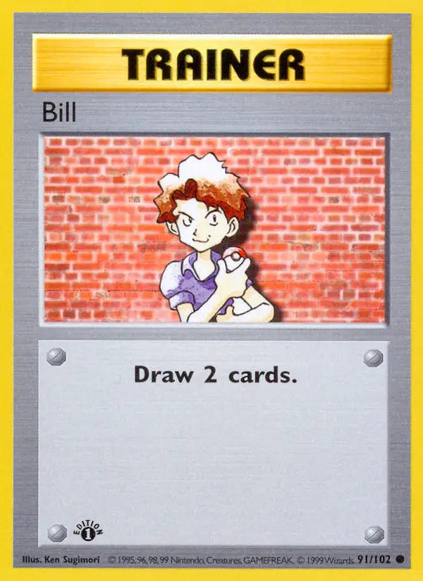 Bill 91 Base Set Pokesingles