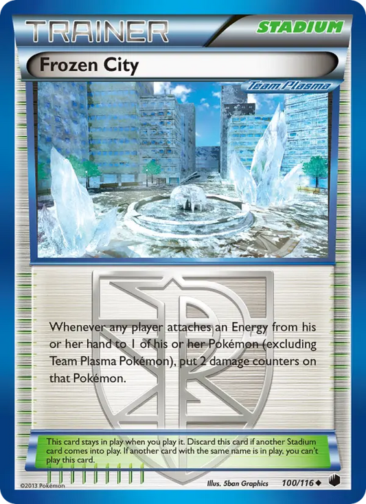 Frozen City 100 Plasma Freeze Pokesingles