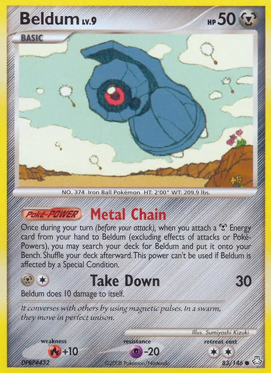 Beldum 83 Legends Awakened Pokesingles