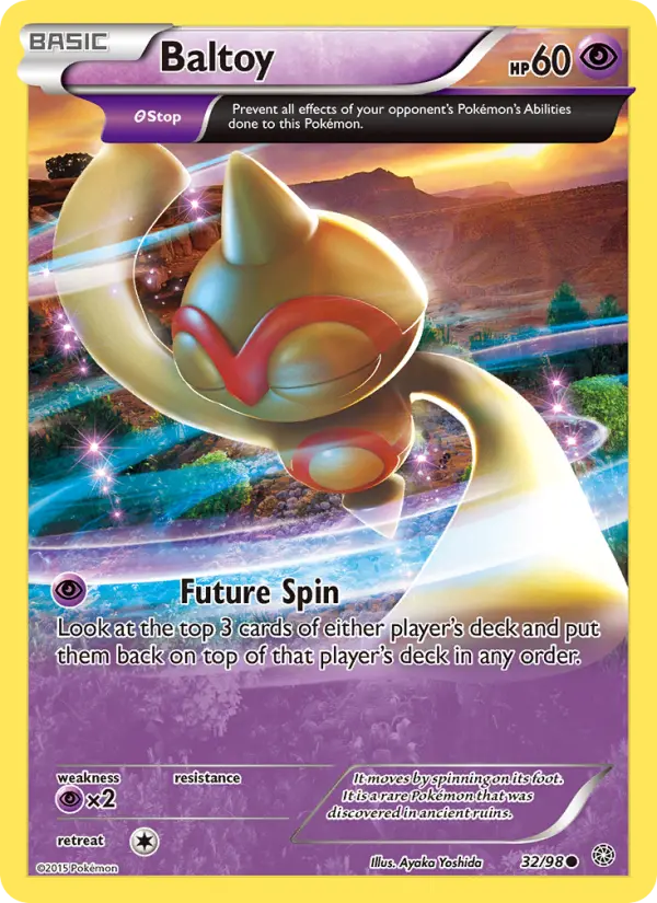 Baltoy 32 Ancient Origins Pokesingles