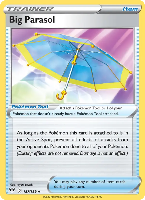 Big Parasol 157 Darkness Ablaze Pokesingles