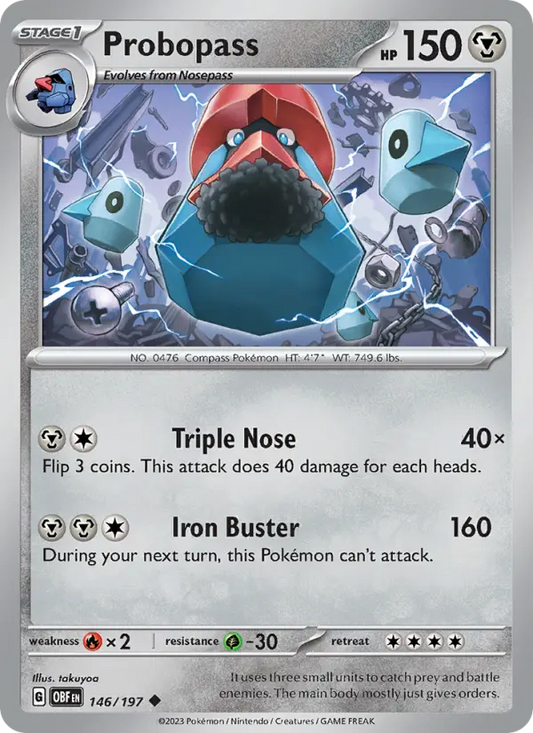 Probopass 146 Obsidian Flames Pokesingles