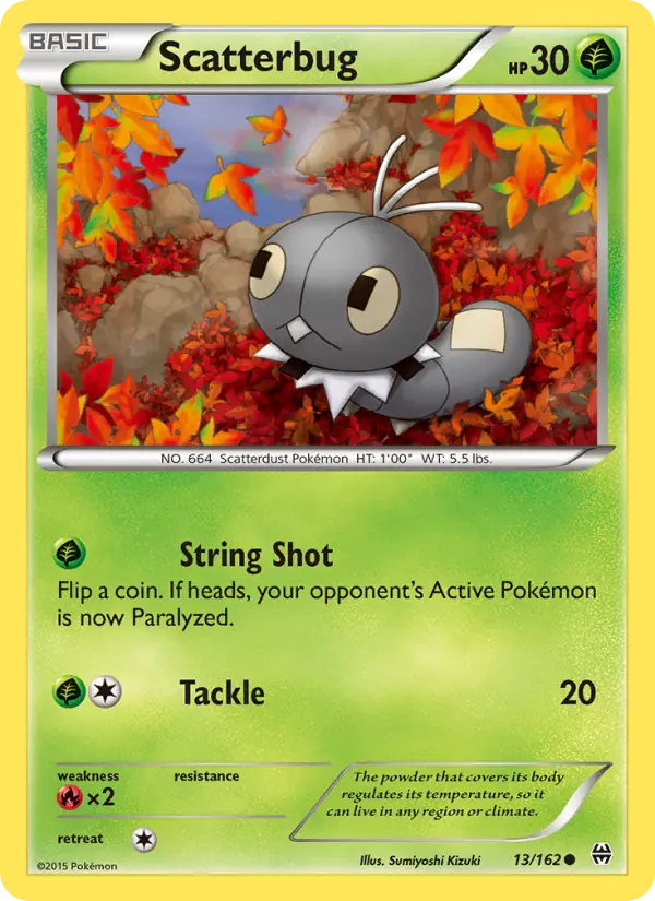 Scatterbug 13 BREAKthrough Pokesingles