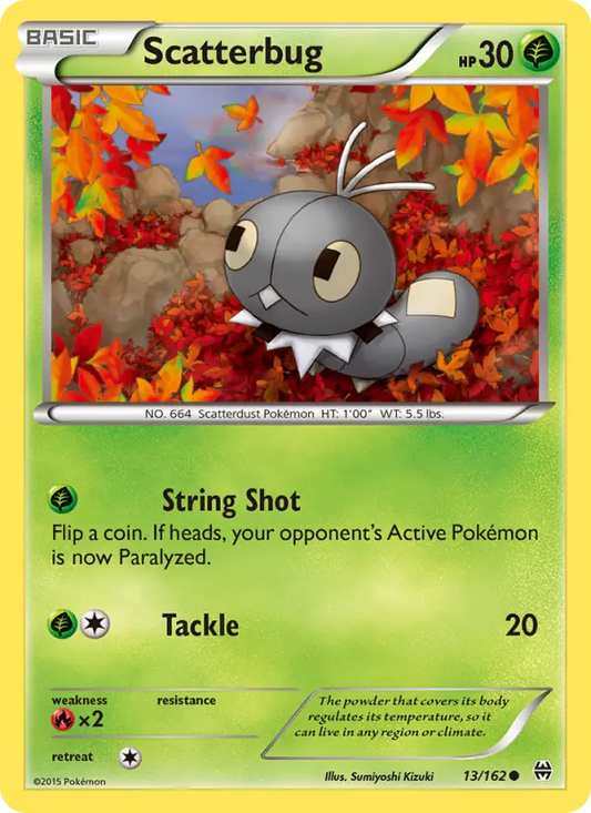 Scatterbug 13 BREAKthrough Pokesingles