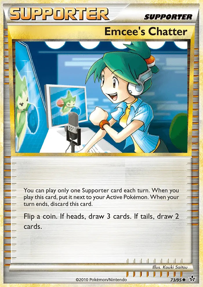 Emcee’s Chatter 73 Unleashed Pokesingles