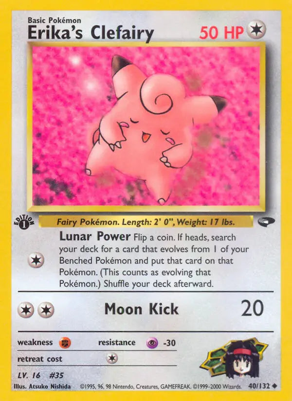 Erika's Clefairy 40 Gym Challenge Pokesingles