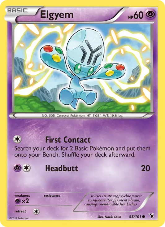 Elgyem 55 Noble Victories Pokesingles