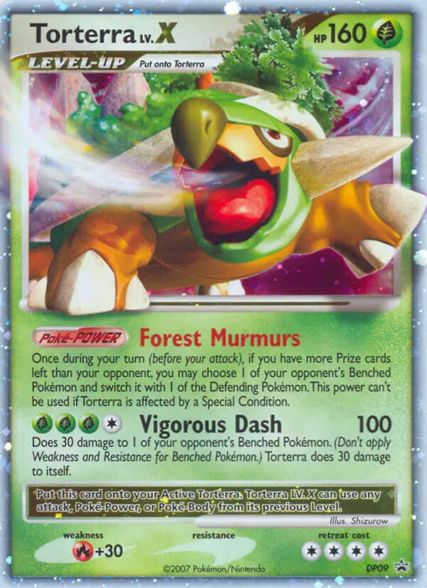 Torterra DP09 DP Black Star Promos Pokesingles