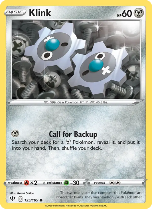 Klink 125 Darkness Ablaze Pokesingles