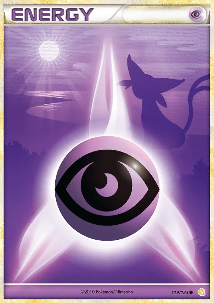 Psychic Energy 119 HeartGold SoulSilver Pokesingles
