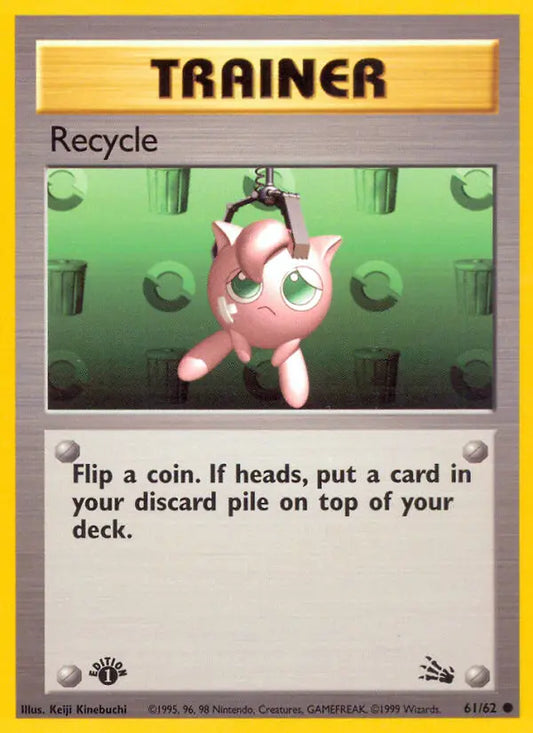 Recycle 61 Fossil Pokesingles