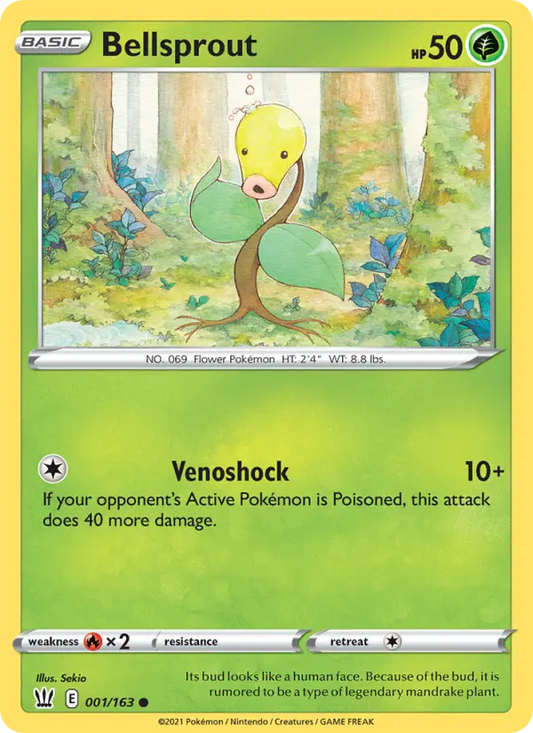 Bellsprout 1 Battle Styles Pokesingles