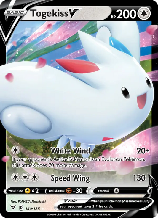Togekiss V 140 Vivid Voltage Pokesingles