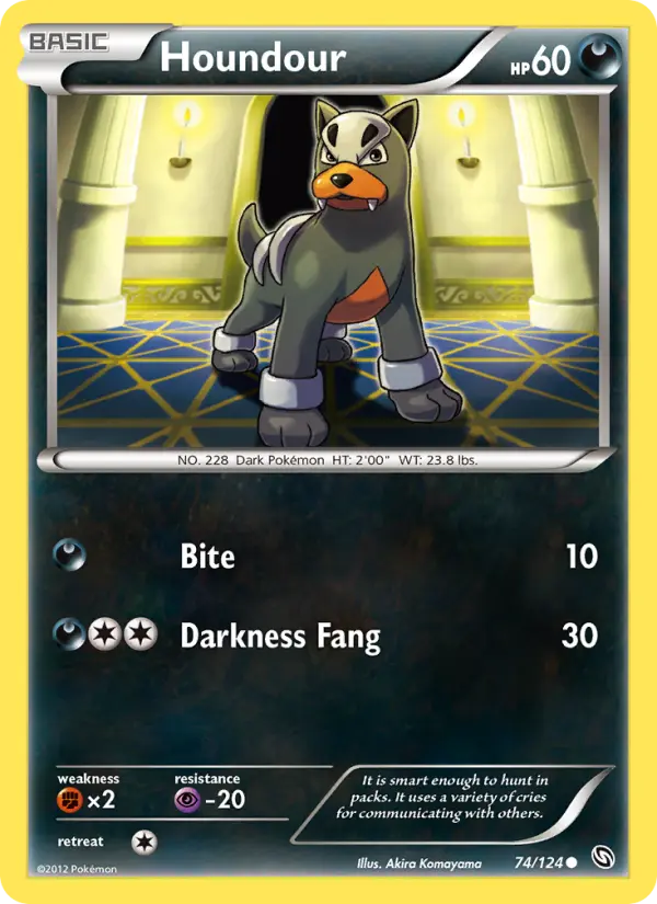 Houndour 74 Dragons Exalted Pokesingles