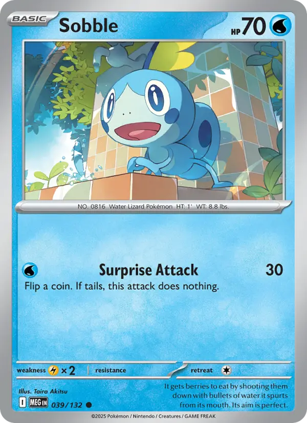 Sobble 39 Mega Evolution Pokesingles