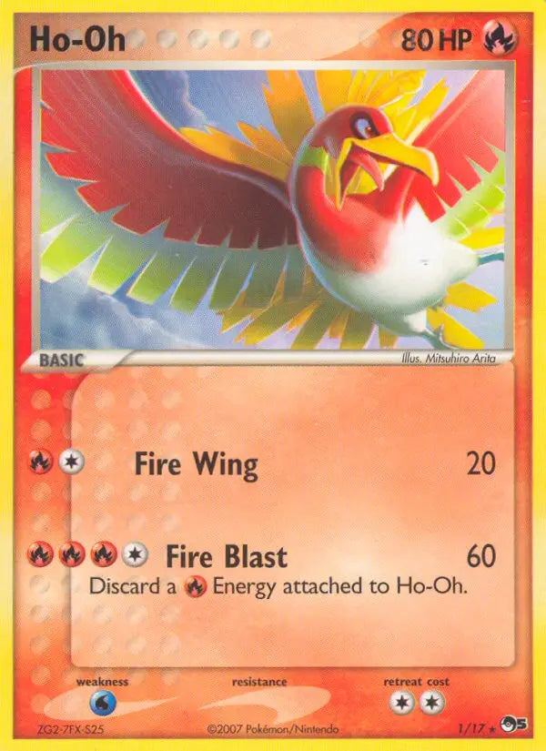 Ho-Oh 1 POP Series 5 Pokesingles