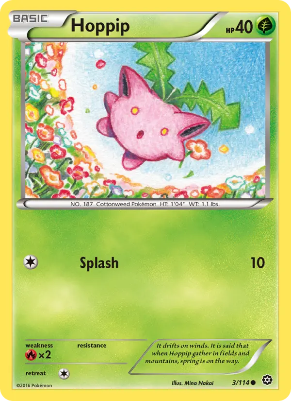 Hoppip 3 Steam Siege Pokesingles