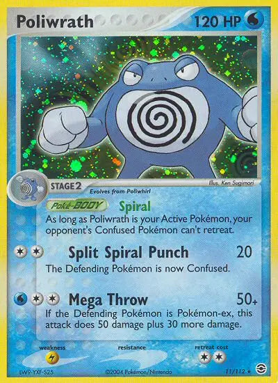 Poliwrath 11 FireRed & LeafGreen Pokesingles