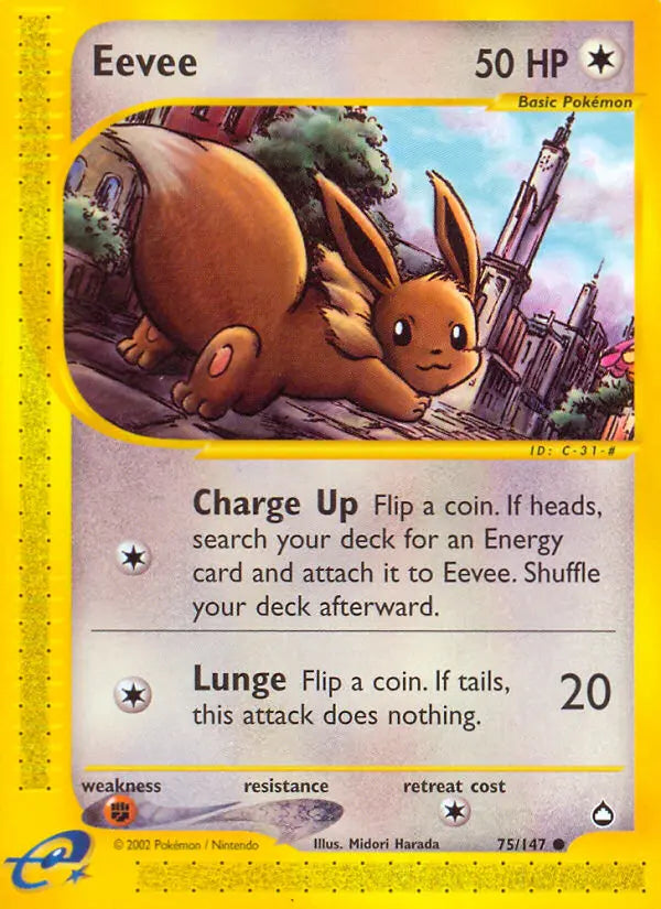 Eevee 75 Aquapolis Pokesingles