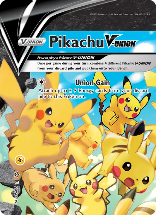 Pikachu V-UNION SWSH139 SWSH Black Star Promos Pokesingles