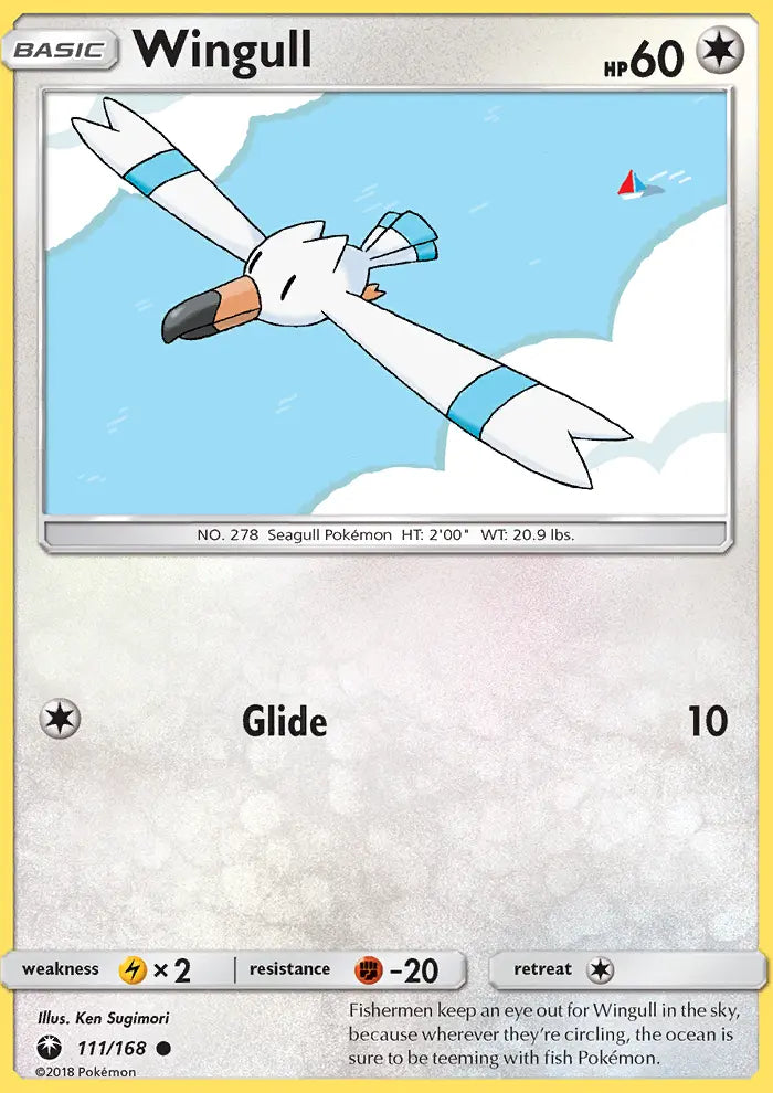 Wingull 111 Celestial Storm Pokesingles
