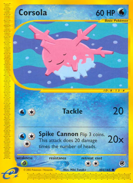 Corsola 102 Expedition Base Set Pokesingles