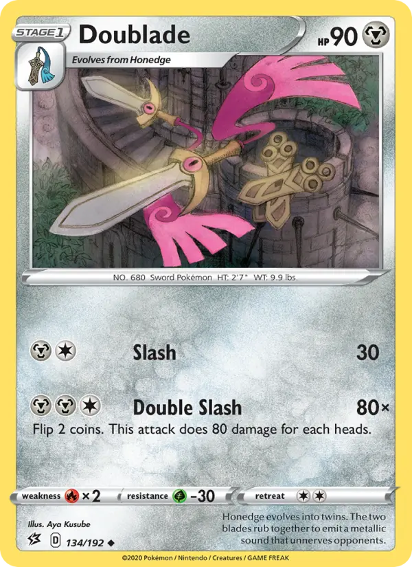 Doublade 134 Rebel Clash Pokesingles