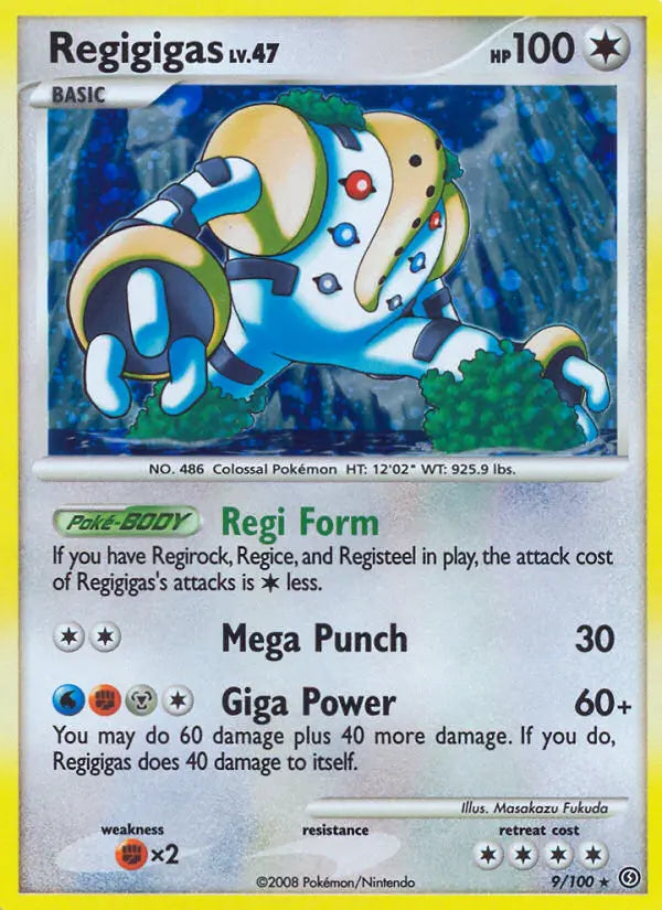 Regigigas 9 Stormfront Pokesingles