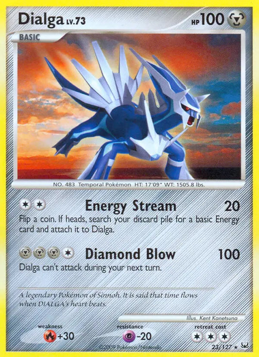 Dialga 23 Platinum Pokesingles