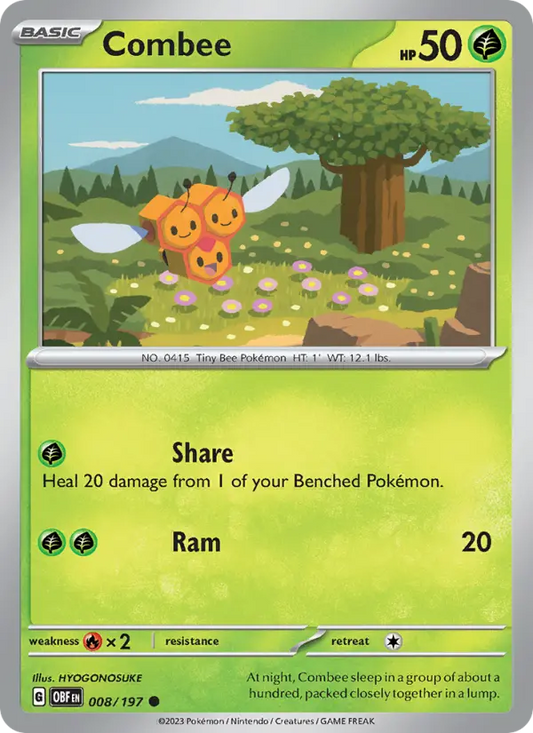 Combee 8 Obsidian Flames Pokesingles