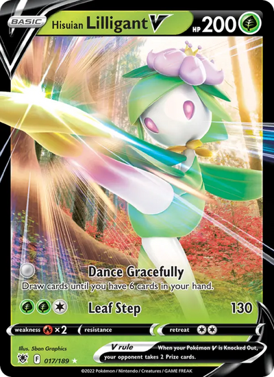 Hisuian Lilligant V 17 Astral Radiance Pokesingles