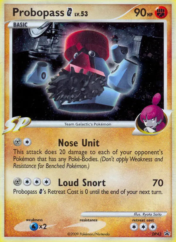 Probopass G DP43 DP Black Star Promos Pokesingles