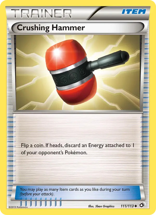 Crushing Hammer 111 Legendary Treasures Pokesingles