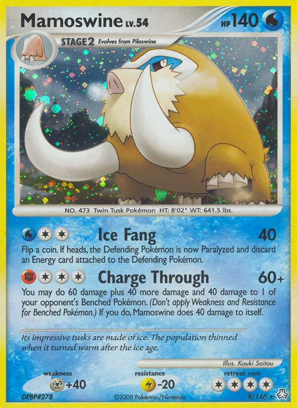 Mamoswine 9 Legends Awakened Pokesingles