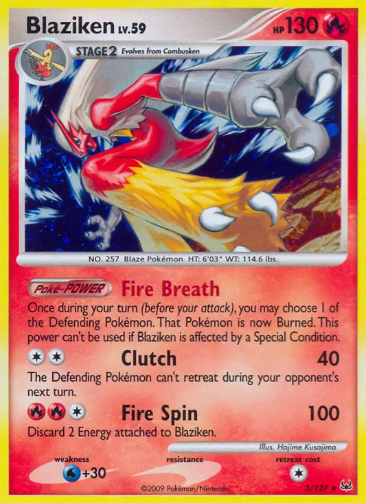 Blaziken 3 Platinum Pokesingles