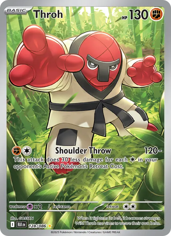 Throh 128 Black Bolt Pokesingles