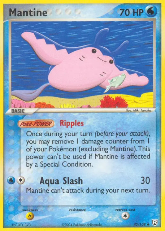 Mantine 45 Team Rocket Returns Pokesingles