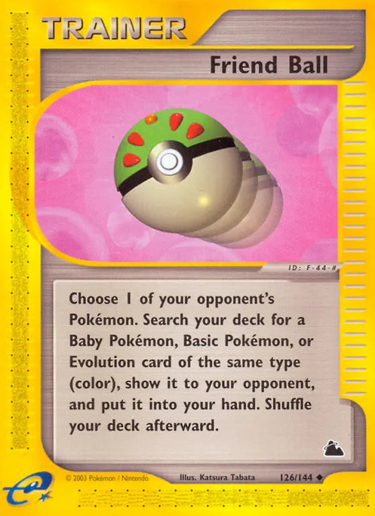 Friend Ball 126 Skyridge Pokesingles