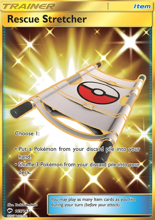 Rescue Stretcher 165 Burning Shadows Pokesingles