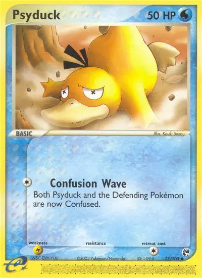 Psyduck 73 Sandstorm Pokesingles
