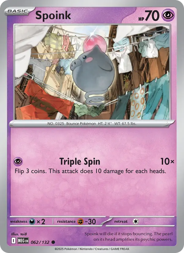 Spoink 62 Mega Evolution Pokesingles