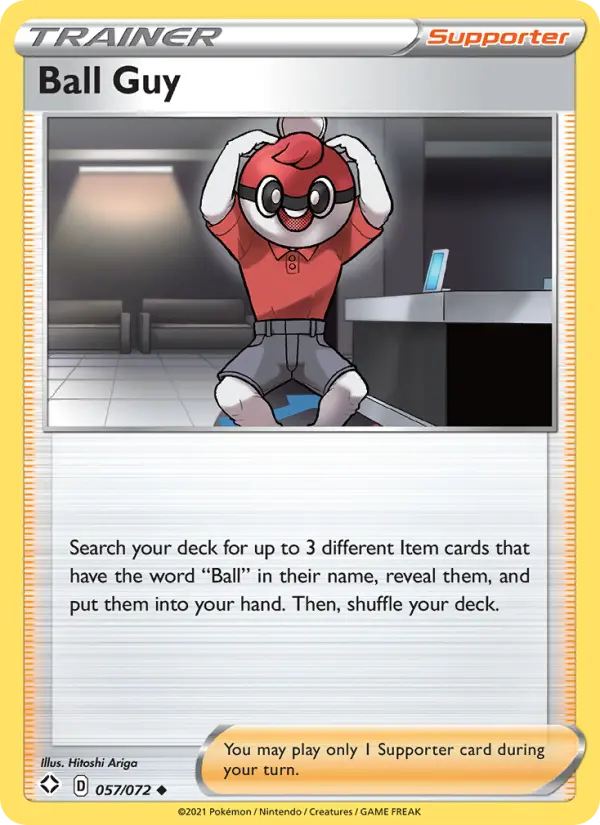 Ball Guy 57 Shining Fates Pokesingles