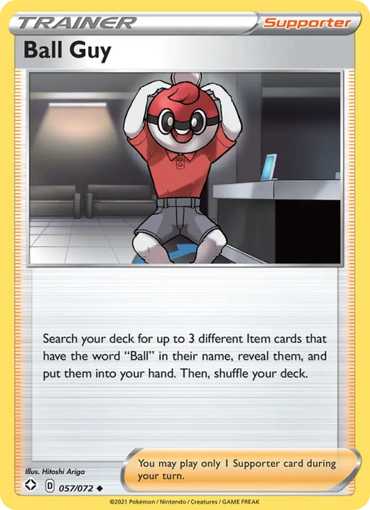 Ball Guy 57 Shining Fates Pokesingles