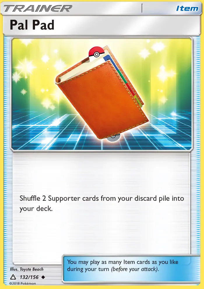 Pal Pad 132 Ultra Prism Pokesingles