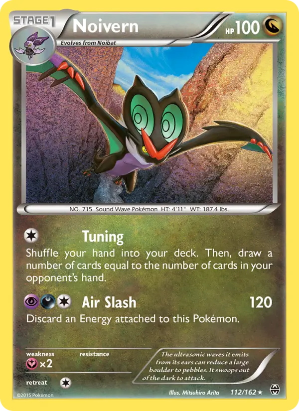 Noivern 112 BREAKthrough Pokesingles