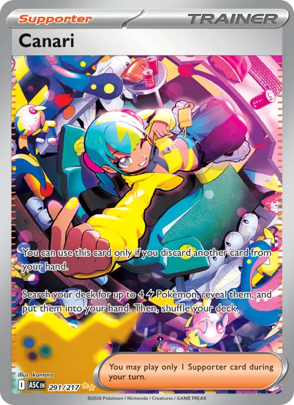 Canari 291 Ascended Heroes Pokesingles