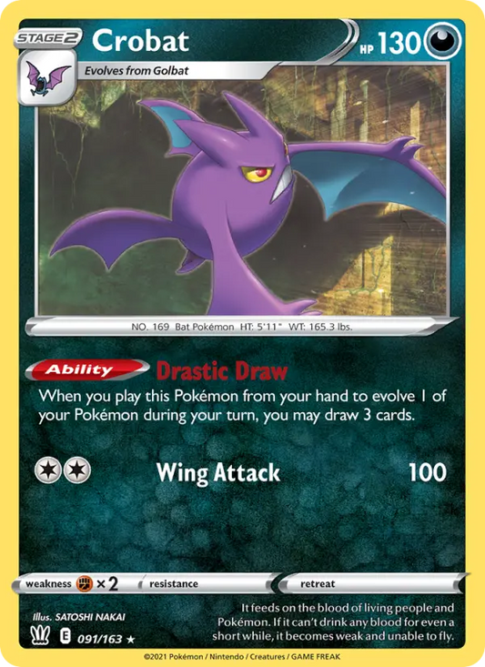 Crobat 91 Battle Styles Pokesingles