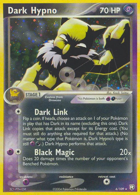 Dark Hypno 6 Team Rocket Returns Pokesingles