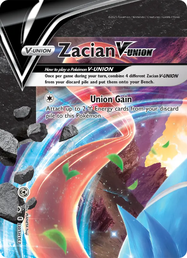 Zacian V-UNION SWSH163 SWSH Black Star Promos Pokesingles